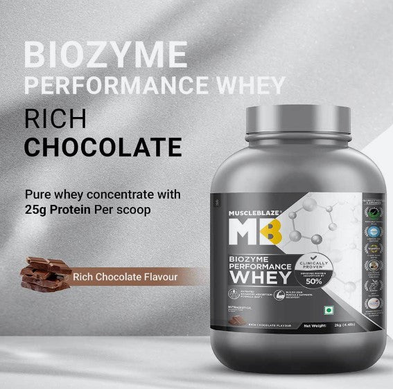 MuscleBlaze Biozyme Performance Whey