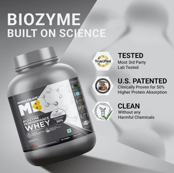 MuscleBlaze Biozyme Performance Whey