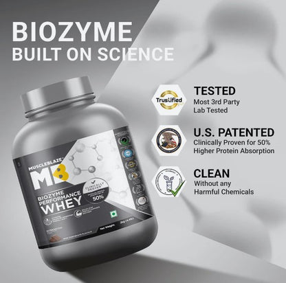 MuscleBlaze Biozyme Performance Whey